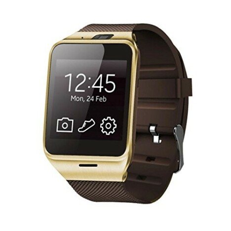 Ceas Smartwatch cu telefon iUni U15 A+, Camera, BT, 1.5 Inch, Carcasa metalica, Gold