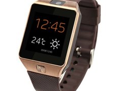 Ceas Smartwatch cu telefon iUni U15 A+, Camera, BT, 1.5 Inch, Carcasa metalica, Gold